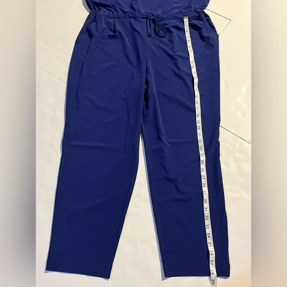 Columbia Women's Blue Anytime Tank Jumpsuit w Pockets Size XXL New with Tags NWT - Picture 7 of 16
